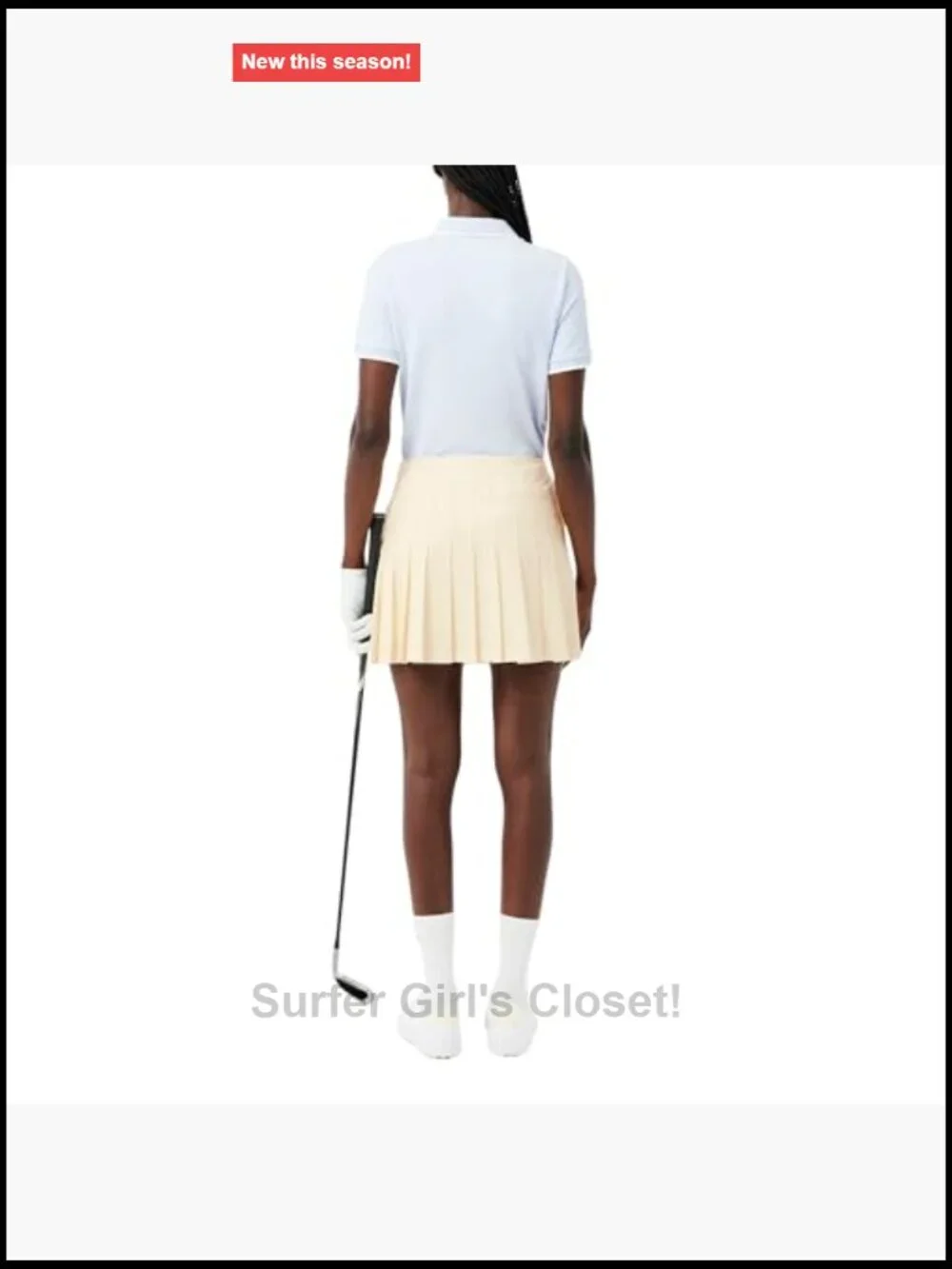 Ultra Dry Golf Skirt with Liner - Lightweight Stretch Mini Skort
